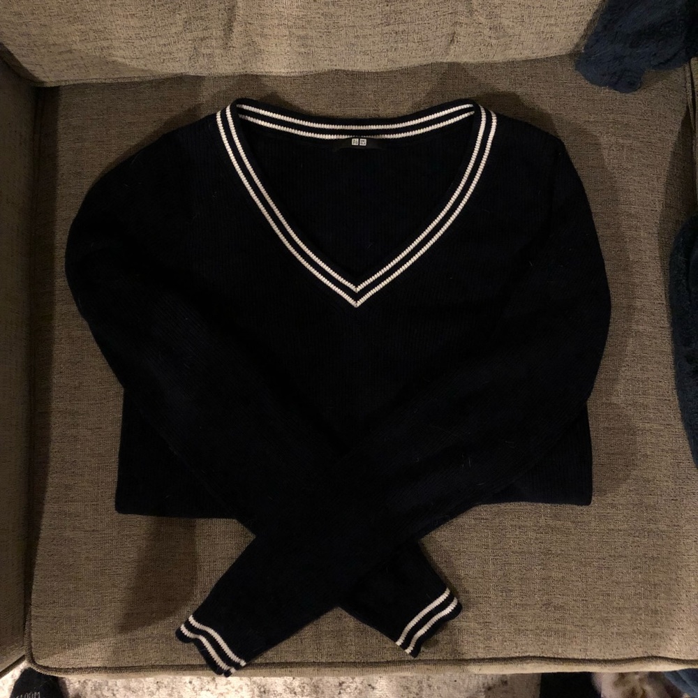Oversized Varsity Sweater